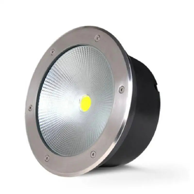 Spot LED argent noir ip68 étanche moderne grille refroidissement câble inclusextérieururgence
