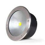Spot LED argent noir ip68 étanche moderne grille refroidissement câble inclusextérieururgence