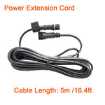 projecteur led moderne noir piquet cable 1m facile jardin extérieur ip65