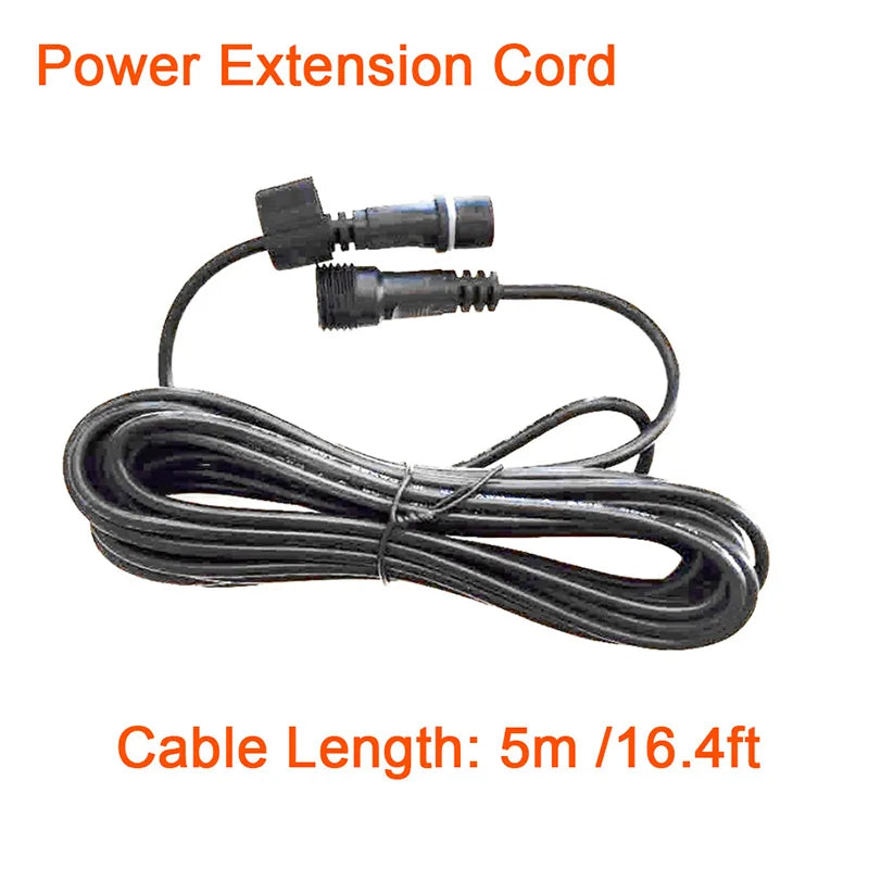 projecteur led moderne noir piquet cable 1m facile jardin extérieur ip65