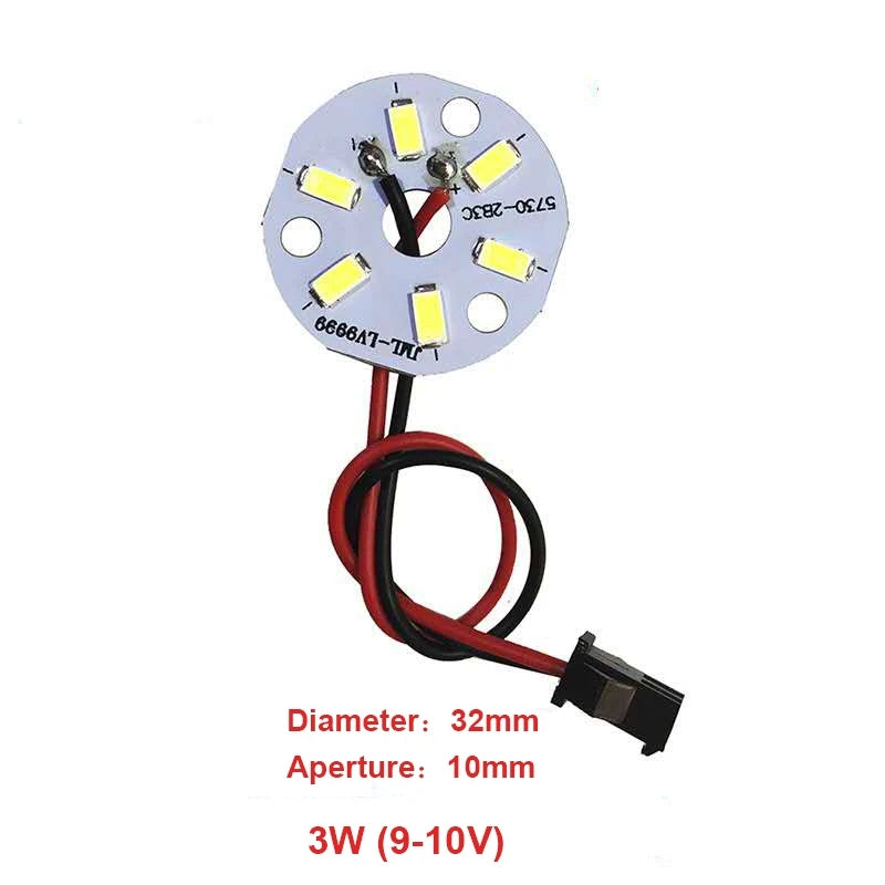plaque led moderne diamètre 32mm 45mm 55mm 65mm 85mm 138mm led rond gris métallique