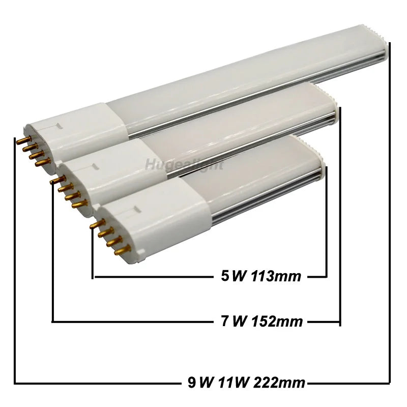 ampoule led 2g7 blanc rayures noires moderne dorés 5w 7w 9w 11w
