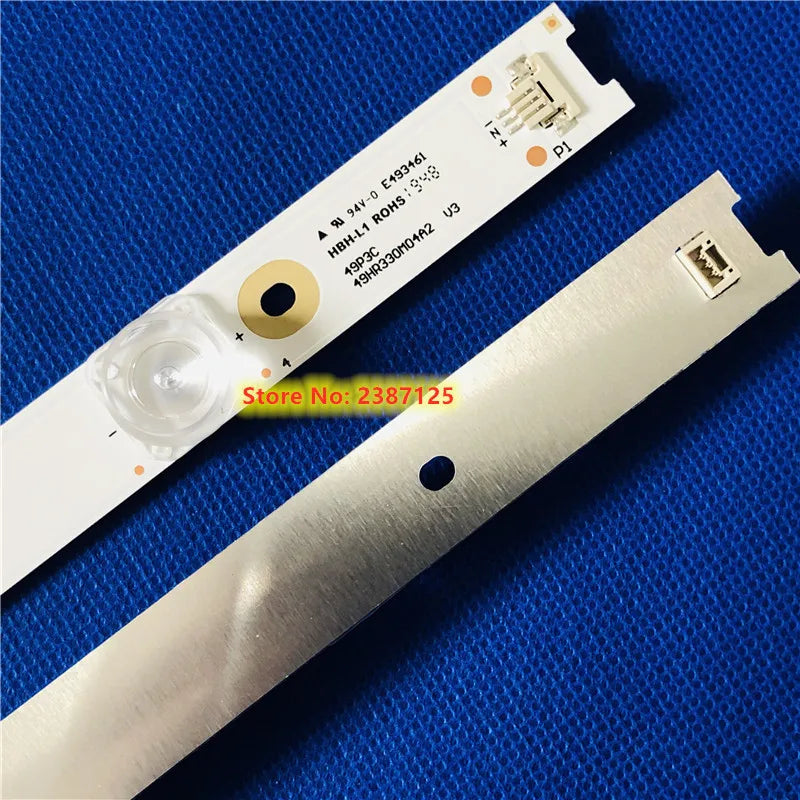 barre lumineuse led blanc moderne éclairage intérieur 49cm abs 3w 220v