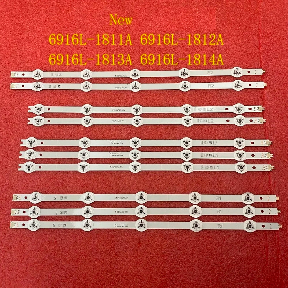 bandes rétroéclairage led blanc connecteurs électriques modernes téléviseur fixations numéros série qr code