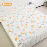 tapis sol enfant animaux mignons blanc bleu orange gris rose vert moderne