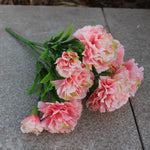 bouquet fleurs artificielles rose blanc moderne intérieur mariage fête mèresDecoration