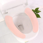 coussin toilette adhésif doux rose violet bleu vert imprimé animaux moderne respectueux environnement