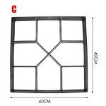 moule pavés hexagonaux moderne noir géométrique pratique réutilisable guide d'utilisation