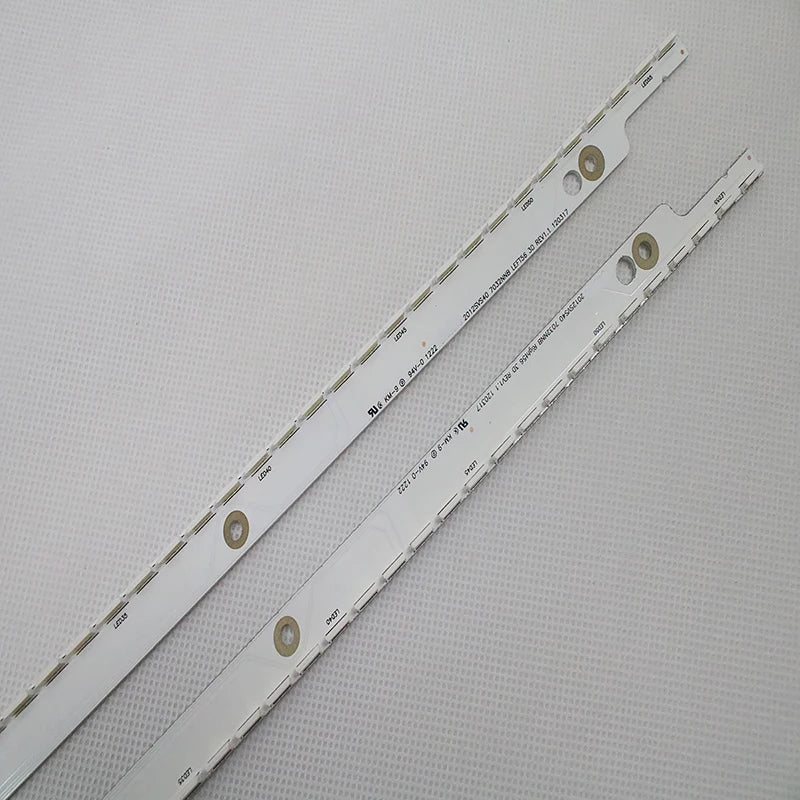 bande led backlight 500mm blanc 56led connecteurs aluminium tv moderne