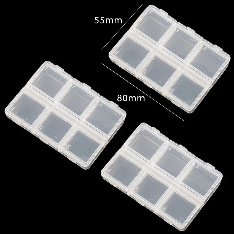 boîtes rangement bijoux transparentes modernes 24 compartiments clips pratiques écologiques
