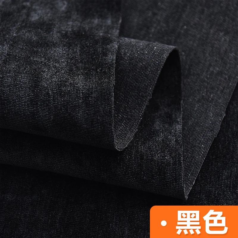 tissu chenille résistant couleurs solides large choix bricolage maison sofa tablecloth thickness epais