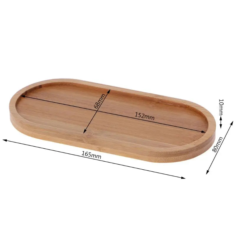 assiettes bambou naturel moderne rustique grain bois plante artificielle fleur gobelet savon liquide