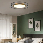 lampe moderne or noir brillante surface métal cuivre led éclairage quotidien rondSizeMode=14words