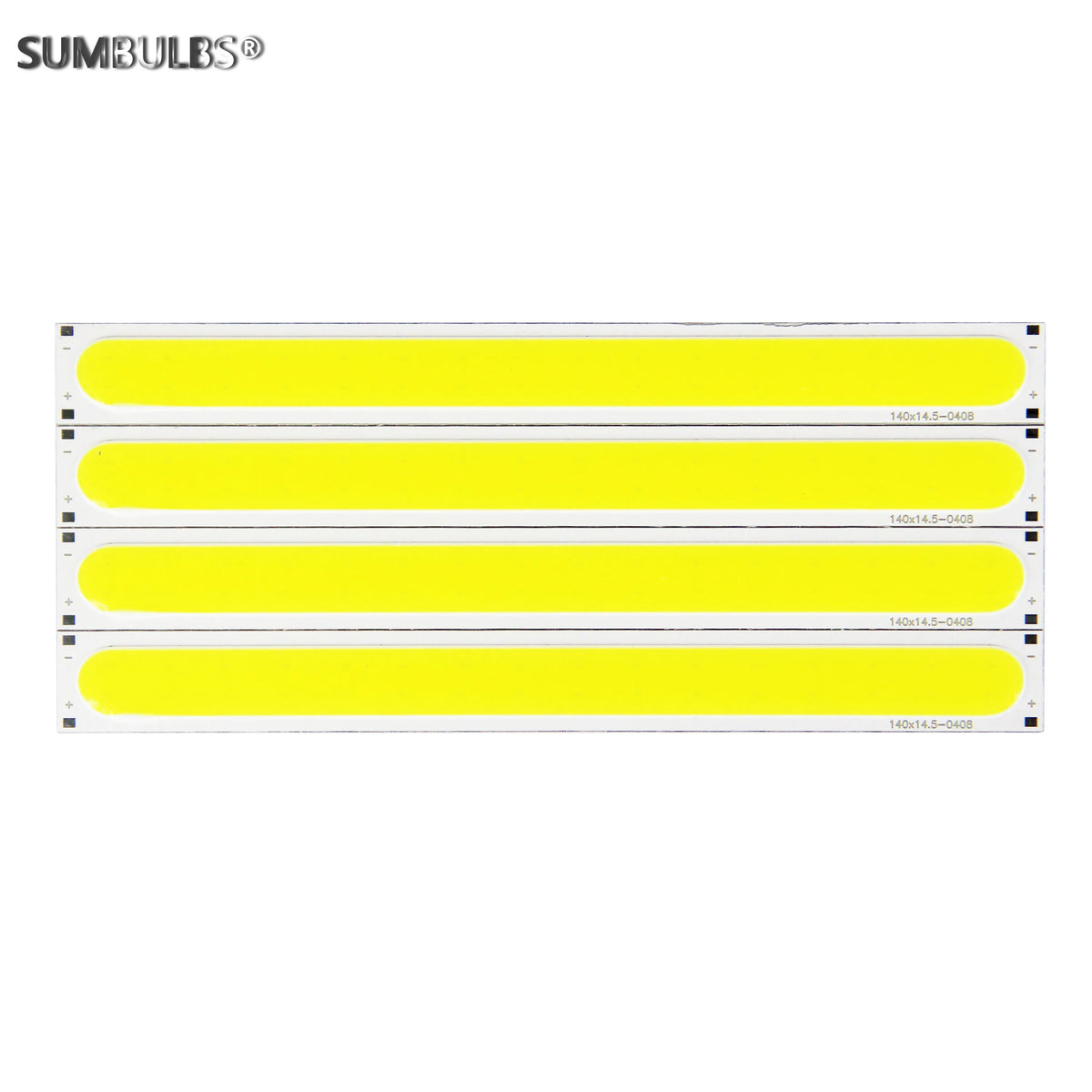 lampe led jaune blanche moderne adhésive 140x14.5mm 600 lumens 20000h