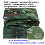 Voile d'ombrage camo avec motif camouflage jungle