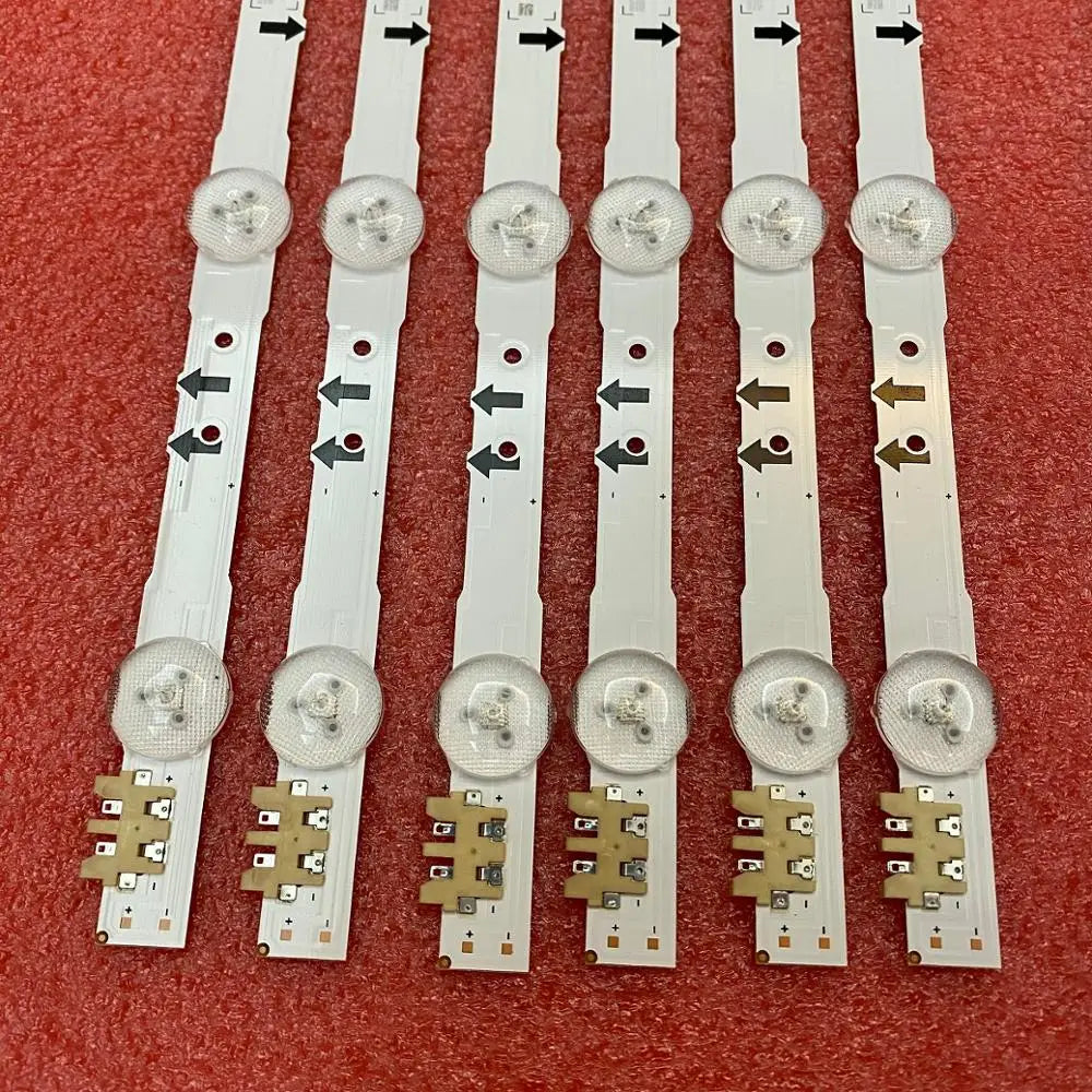 bande lumineuse led blanche moderne 24 bandes 12 connecteurs aluminium