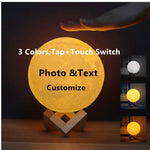 lampe table personnalisable 3d photo mickey mouse rose blanc gris moderne rechargeable télécommande 16