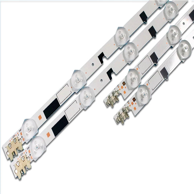 bande led blanc moderne 832mm connecteurs transparents 15 led