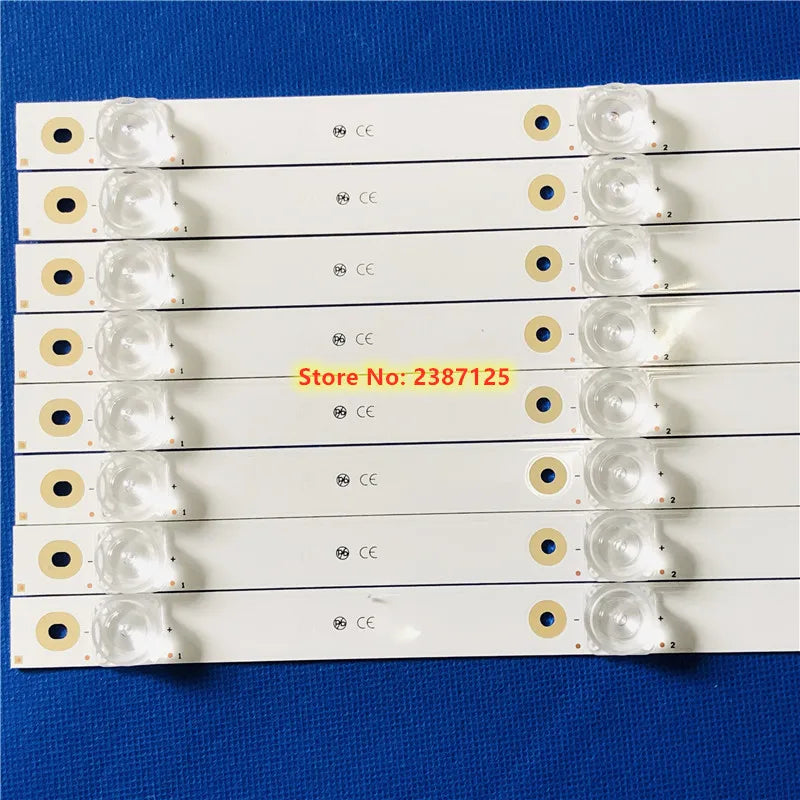 barre lumineuse led blanc moderne éclairage intérieur 49cm abs 3w 220v