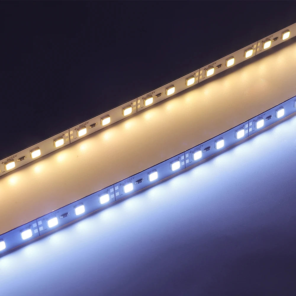 Bande LED aluminium gris clair