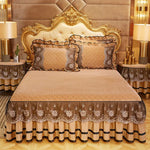 Couvre-lit rouge king size en velours