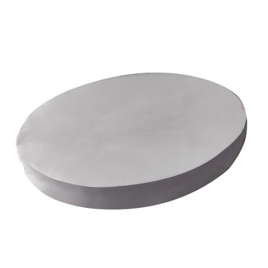 draps lit ronds coton extra doux couverture respirante diamètre large couleur