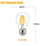 ampoules led filament transparentes vintage 2700k 25000h opalescent e14 e27 12v 24v