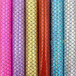 tissu brocart brillant rubans nœuds décoratifs moderne rose violet or rouge vert bleu