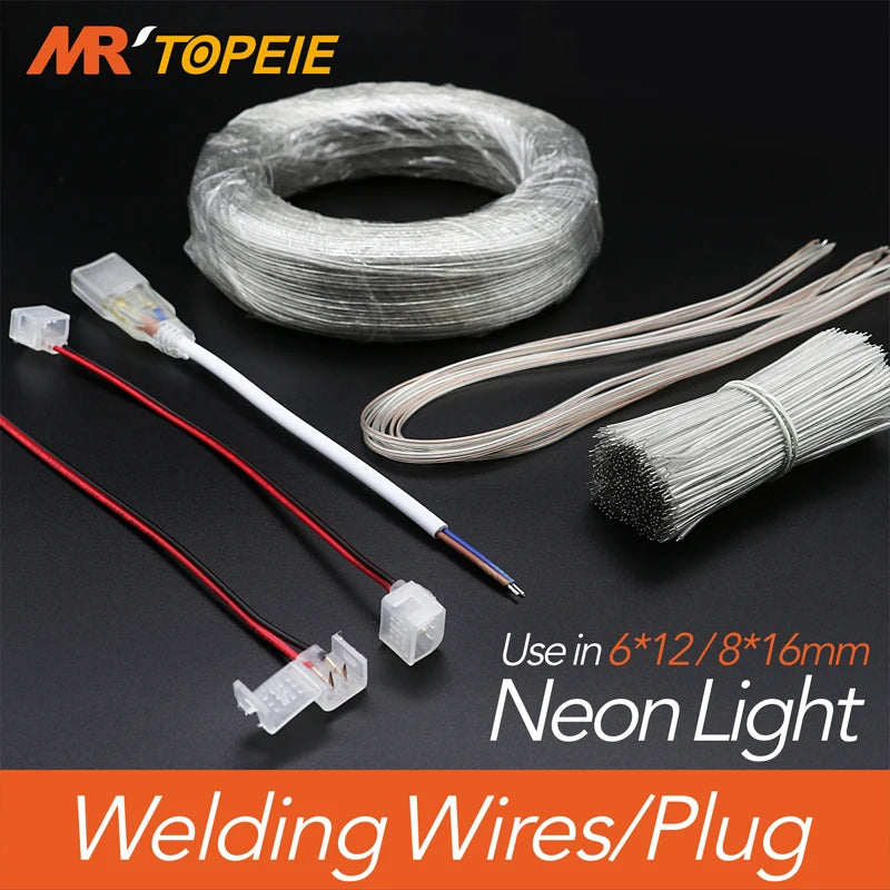 Lampe néon LED 150mm sans soudure sur bande lumineuse