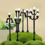 lampe miniature artificielle noire décoration maison bricolage artisanal classique moderne chambre