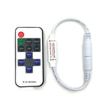 contrôleur led télécommande rf bande led ajustement luminosité mode vitesse flash câbles connecteur dc