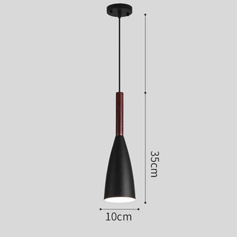 suspension lumineuse conique moderne gris blanc noir câble suspendu flux luminescent élevé minimaliste intérieur