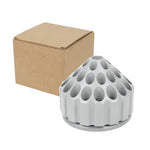 organisateur outils bijouterie boîte rangement gris texturée compartiments rainurés industrielle utilitaire