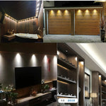 Spot LED argenté moderne 12V 30x25x23mm IP65 6000k 3000k 47cm câble