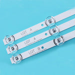 éclairage intérieur bande rétroéclairage led blanc moderne téléviseur fixations aluminium