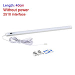 lampe led moderne 30cm 40cm 50cm blanc minimaliste adhésif clip adaptateur secteur