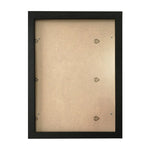 Cadre photo en bois naturel blanc avec verre organique