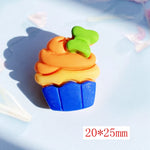 bijoux scrapbooking kawaii gâteau rubans cartoongateaux deco mixte opacite diversecolores résine artificielle