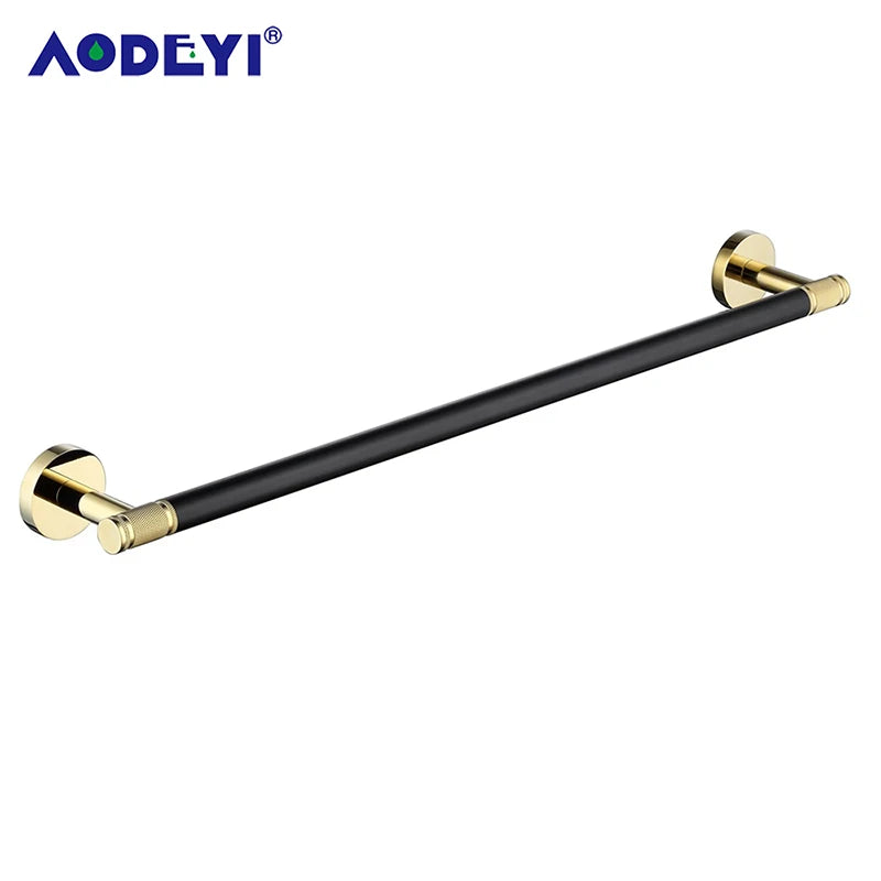 accessoires salle bains or noir moderne élégants porte serviettes savon gobelet papier wc élégance