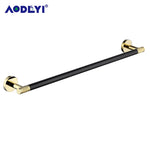 accessoires salle bains or noir moderne élégants porte serviettes savon gobelet papier wc élégance