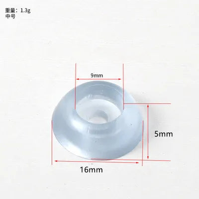 protector pieds silicone transparent vis moderne cache pieds rond lisse usure silencieux