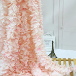 guirlande fleurs artificielles soie mariage extérieur blanc rose violet vert festive
