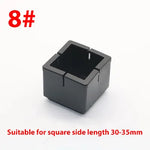 pieds chaise silicone antidérapants protection sol moderne noirs rond carré