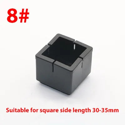 pieds chaise silicone antidérapants protection sol moderne noirs rond carré