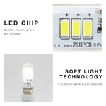 lampe led rechargeable transparente moderne adhésif usb tactile 60lm blanc jaune points lumineux