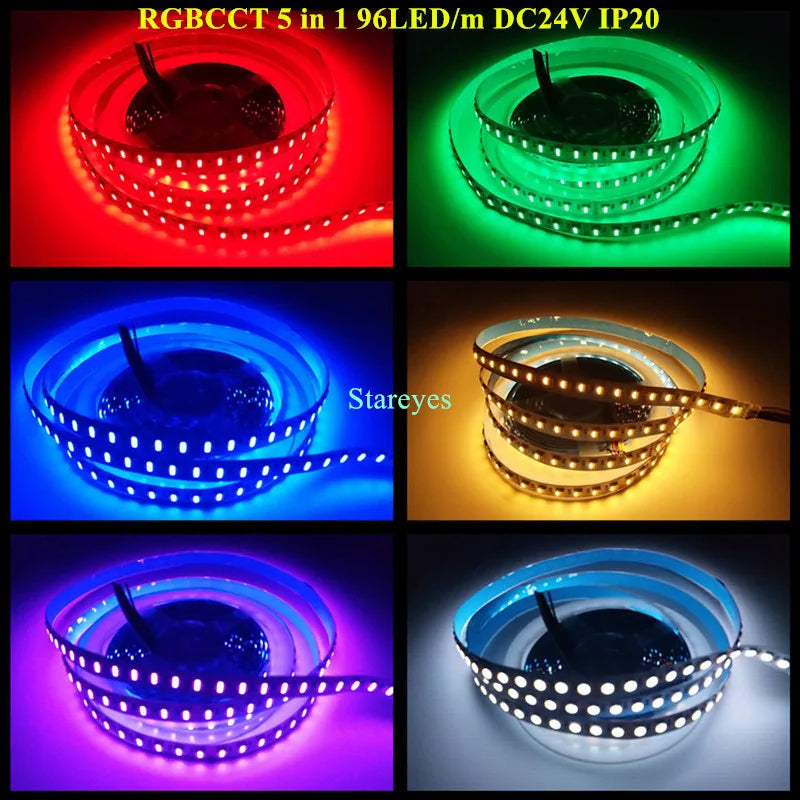 ruban led smd 60 led rouge vert bleu blanc rose jaune adhésif connecteurs modernes