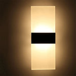 applique murale moderne blanc noir led facile chambre salon étudiant entree