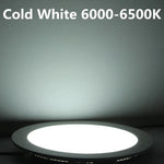 plafonnier led rond encastré moderne blanc aluminium dimmable transformateur intérieur maison