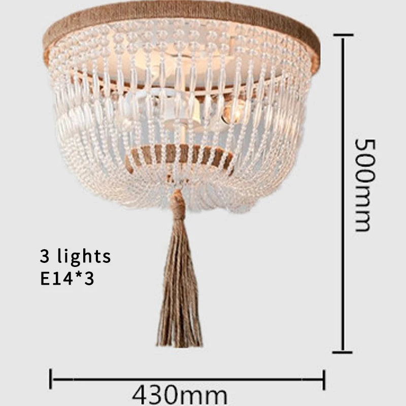 suspension lumineuse moderne bois blanc rose beige métallique chambre enfant