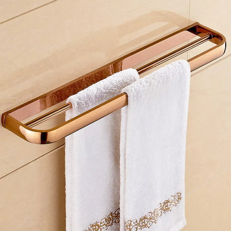 porte serviettes or rose moderne porte savon porte rouleau papier toilette porte gobelet brillant